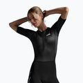 Dámsky triatlonová kombinéza 2XU Core Sleeved black/white 3