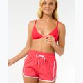 Dámske plavecké šortky Rip Curl High Waist Retro Volley 3" hibiscus red 4