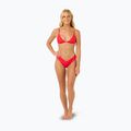 Horný diel plaviek Rip Curl Premium Surf Fixed Tri hibiscus red 2