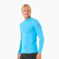 Pánske plavecké tričko longsleeve Rip Curl Dawn Patrol UPF Performance blue paint 4