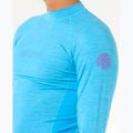 Pánske plavecké tričko longsleeve Rip Curl Dawn Patrol UPF Performance blue paint 5