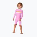 Detské jednodielne plavky Rip Curl Rainbow Tide Springsuit bright pink 2