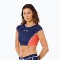 Dámske plavecké tričko Rip Curl Surf Tide Crop Rashvest dark navy 4