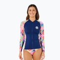 Dámske plavecké tričko longsleeve Rip Curl Party Wave Upf Zip multicolor