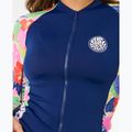 Dámske plavecké tričko longsleeve Rip Curl Party Wave Upf Zip multicolor 6