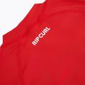 Detské plavecké tričko Rip Curl Waves Upf lava red 4