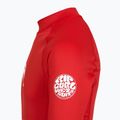 Detské plavecké tričko Rip Curl Waves Upf lava red 5
