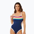 Dámske jednodielne plavky Rip Curl Surf Stripe Cheeky dark navy 3