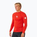 Pánske plavecké tričko s dlhým rukávom Rip Curl Waves Upf Perf lava red 4