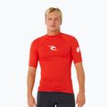 Pánske plavecké tričko Rip Curl Waves Upf Perf lava red