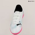 Detská futbalová obuv PUMA Future 7 Play IT puma white/puma black/poison pink 10