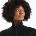 Dámska termoaktívna mikina icebreaker 200 Oasis Half Zip black 4