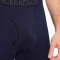 Pánske termo nohavice 200 Oasis W/Fly 400 navy blue IB1043704231 4