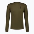 Pánska termoaktívna mikina Mons Royale Cascade Merino Base Layer dark olive 5
