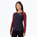 Dámska termoaktívna mikina Mons Royale Icon Raglan cherry/ 9 iron