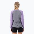 Dámska termoaktívna mikina Mons Royale Icon Raglan grey heather/ lupin 3