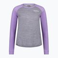 Dámska termoaktívna mikina Mons Royale Icon Raglan grey heather/ lupin 4