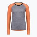 Dámska termoakčná mikina Mons Royale Bella Tech grey heather/punch 3