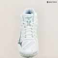 Dámska volejbalová obuv Mizuno Wave Voltage Mid white/glacial ridge/patina green 11