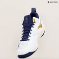 Volejbalová obuv Mizuno Wave Dimension Mid white/blue ribbon/mp gold 9