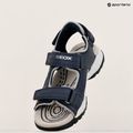 Juniorské sandále Geox Borealis ocean blue/gold 16