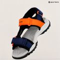 Juniorské sandále Geox Borealis ocean blue/orange 16