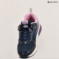 Juniorská obuv Geox Spaceclub navy/lavender 18