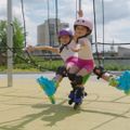 Detské inline korčule ATTABO 2 v 1 Kylo blue 28