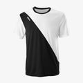 Pánske tenisové tričko Wilson Team II Crew white and black WRA794001