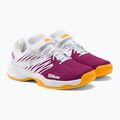 Wilson Kaos K 2.0 detská tenisová obuv bielo-ružová WRS329190 5
