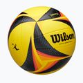 Volejbalová lopta Wilson OPTX AVP VB Game black/yellow veľkosť 5 2