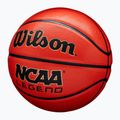 Basketbalová Lopta Wilson NCAA Legend orange/black veľkosť 6 3