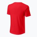 Pánske tenisové tričko Wilson Script Eco Cotton Tee wilson red 2