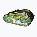 Detská tenisová taška Wilson Minions 2.0 Team 6 Pack blue yellow black 7