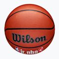 Basketbalová lopta Wilson NBA JR Fam Logo Indoor Outdoor hnedá veľkosť 6 4