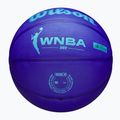Basketbalová lopta Wilson WNBA DRV modrá/tyrkysová veľkosť 6 5