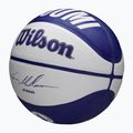 Basketbalová lopta detská Wilson NBA Player Local Markkanen modrá veľkosť 5 3