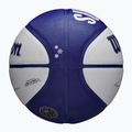 Basketbalová lopta detská Wilson NBA Player Local Markkanen modrá veľkosť 5 6