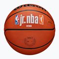 Basketbalová lopta Wilson NBA JR Fam Logo Authentic Outdoor brown veľkosť 7 5