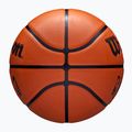 Basketbalová lopta Wilson NBA JR Drv Fam Logo hnedá veľkosť 7 6