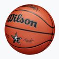 Basketbalová lopta Wilson 2024 NBA All Star Replika hnedá veľkosť 7 3