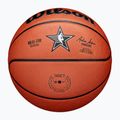 Basketbalová lopta Wilson 2024 NBA All Star Replika + krabica hnedá veľkosť 7 5