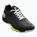 Pánska tenisová obuv Wilson Rush Pro 4.0 Clay black/white/safety yellow 8