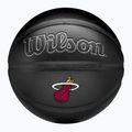 Basketbalová Lopta Wilson NBA Team Premiere Miami Heat black veľkosť 7