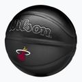 Basketbalová Lopta Wilson NBA Team Premiere Miami Heat black veľkosť 7 3