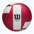 Volejbalová lopta Wilson Helix Game Ball red/white veľkosť 5