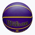 Basketbalová lopta Wilson NBA Player Icon Outdoor Lebron modrá veľkosť 7 4