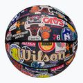 Basketbalová Lopta Wilson NBA All Team Retro multicolour veľkosť 7 5