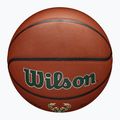Basketbalová Lopta Wilson NBA Team Alliance Milwaukee Bucks brown veľkosť 7 5