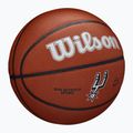 Basketbalová Lopta Wilson NBA Team Alliance San Antonio Spurs brown veľkosť 7 2
